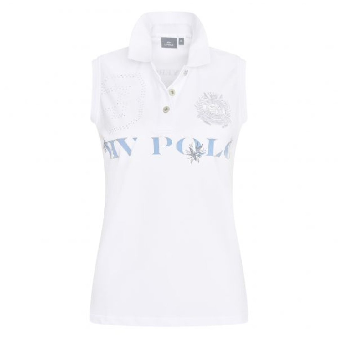 HV Polo Favouritas Palms Sleeveless Polo Shirt