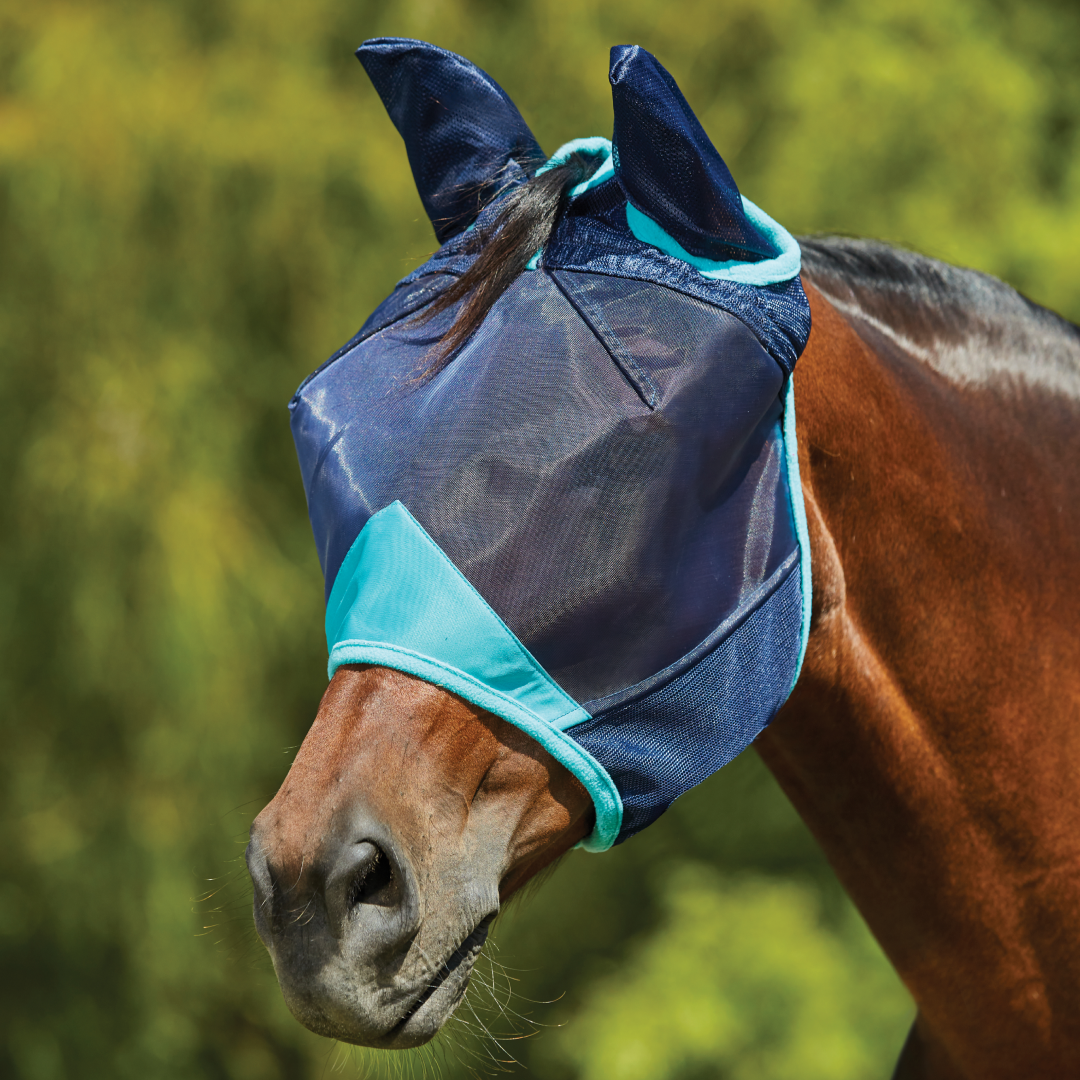 Weatherbeeta ComfiTec Deluxe Fine Mesh Mask With Ears