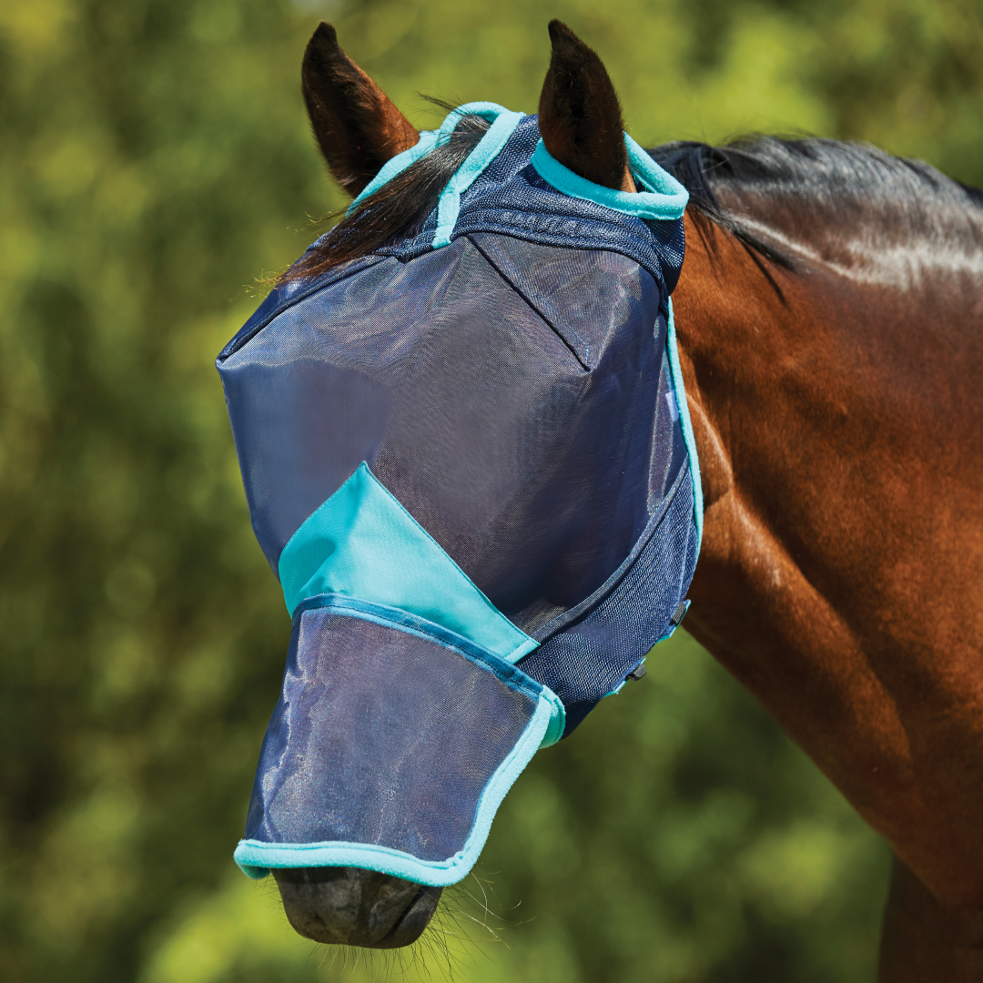 Weatherbeeta ComfiTec Deluxe Fine Mesh Mask With Nose
