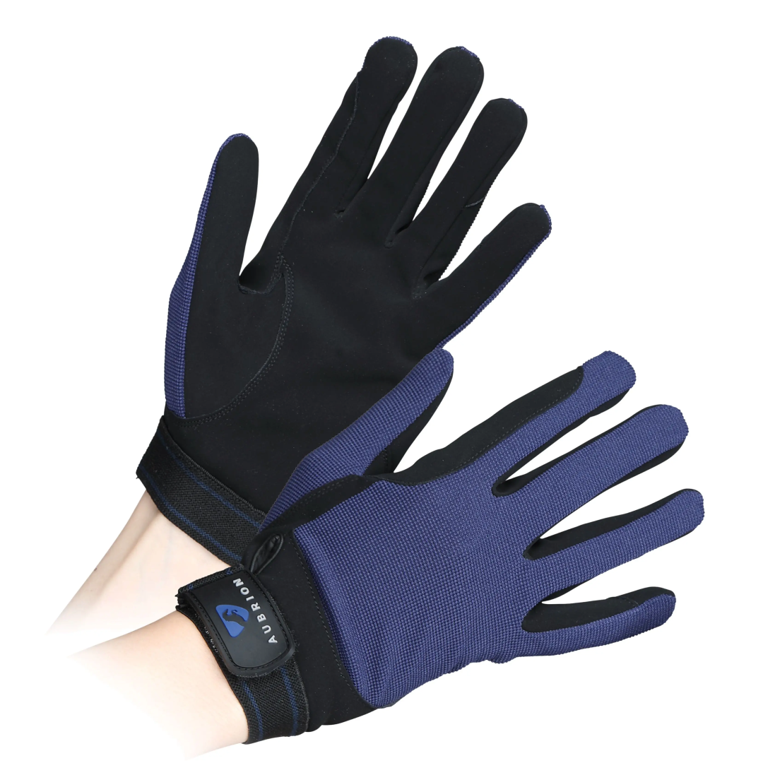 Shires Aubrion Children's Mesh Riding Gloves