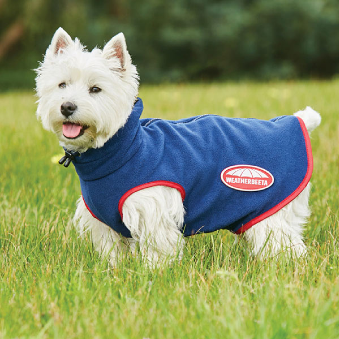 Weatherbeeta Comfitec Fleece Zip Dog Coat