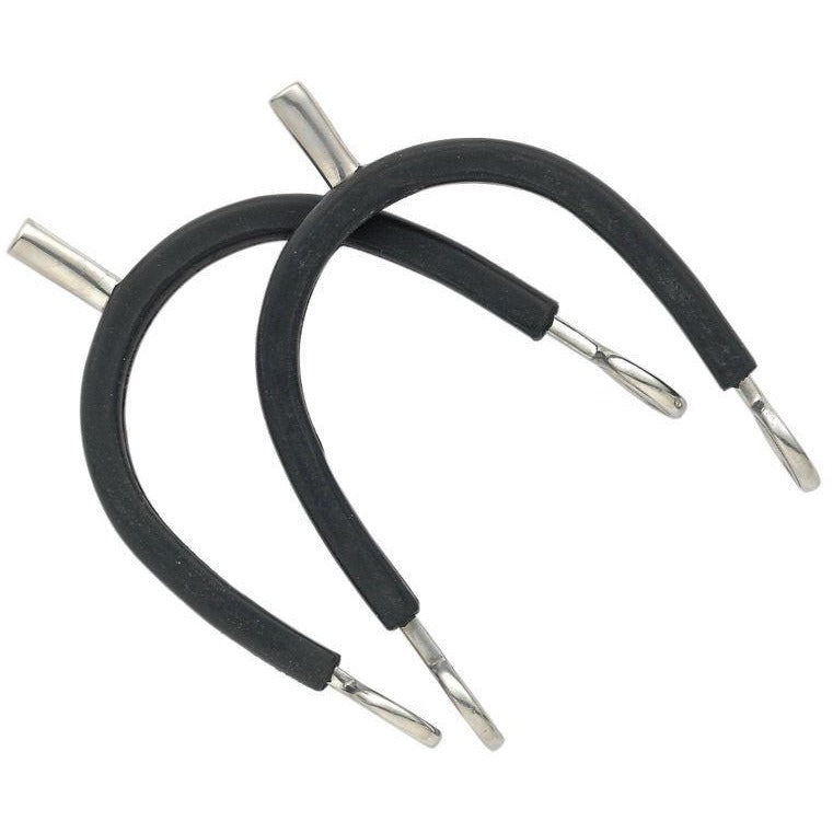 Espuelas de acero inoxidable cubierto de goma de bitres