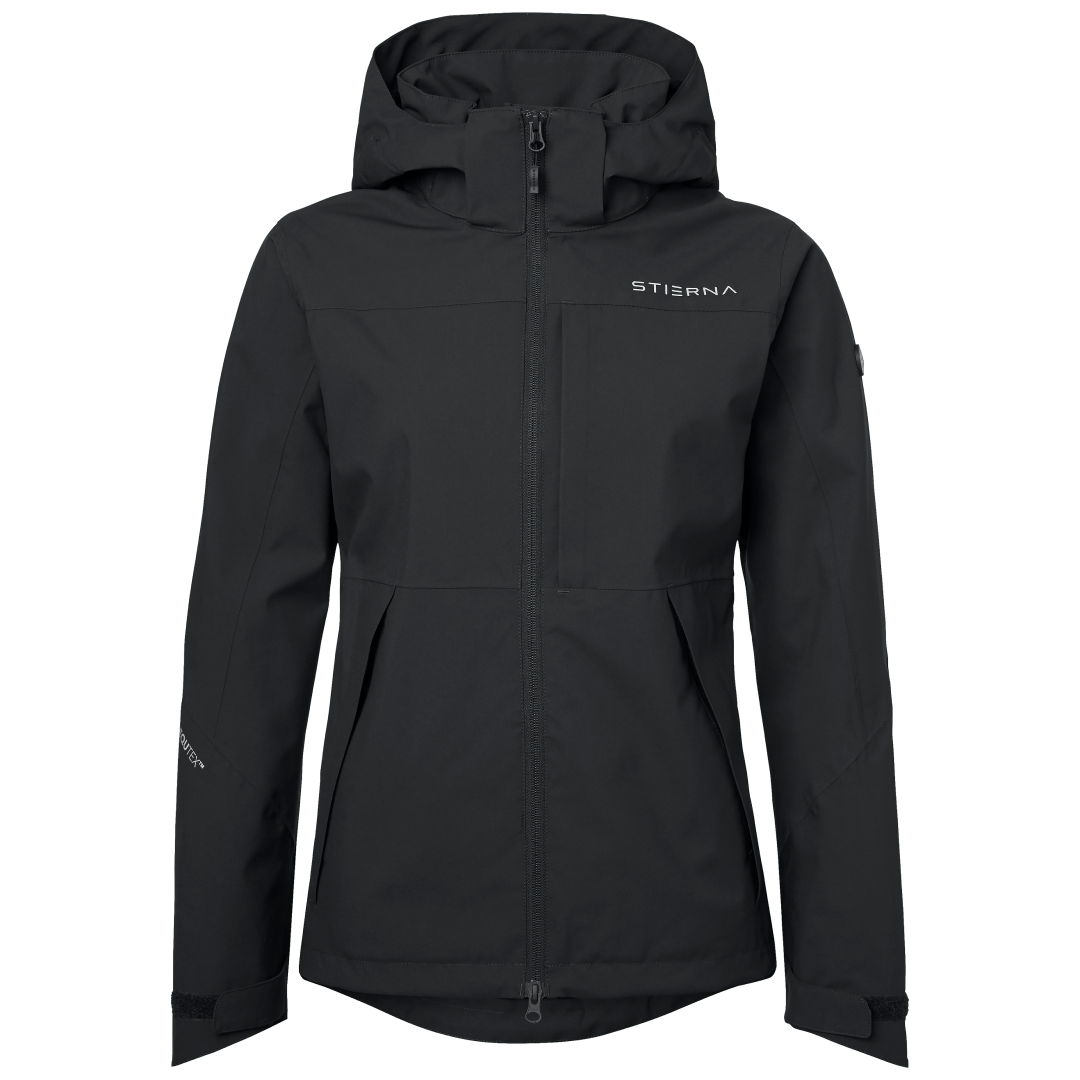 Stierna Black Storm Rain Jacket