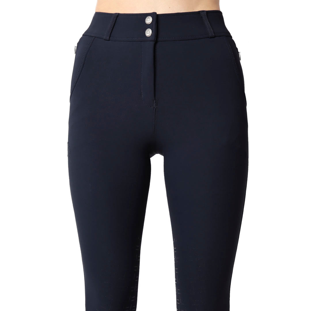 Montar Briella Crystal Detail High Waist Full Grip Ladies Riding Breeches