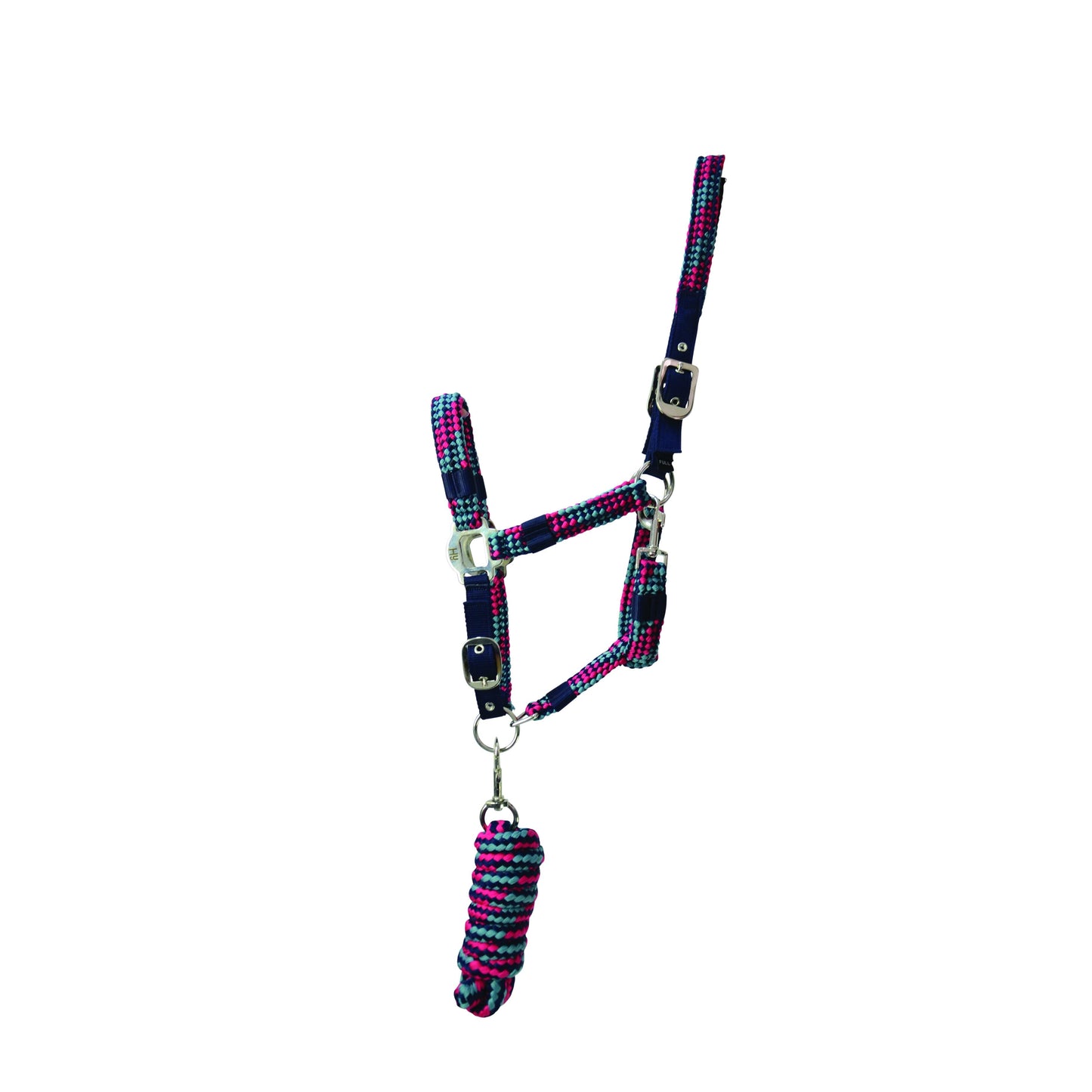 HY Multicolour Adjustable Head Collar With Lead Rope