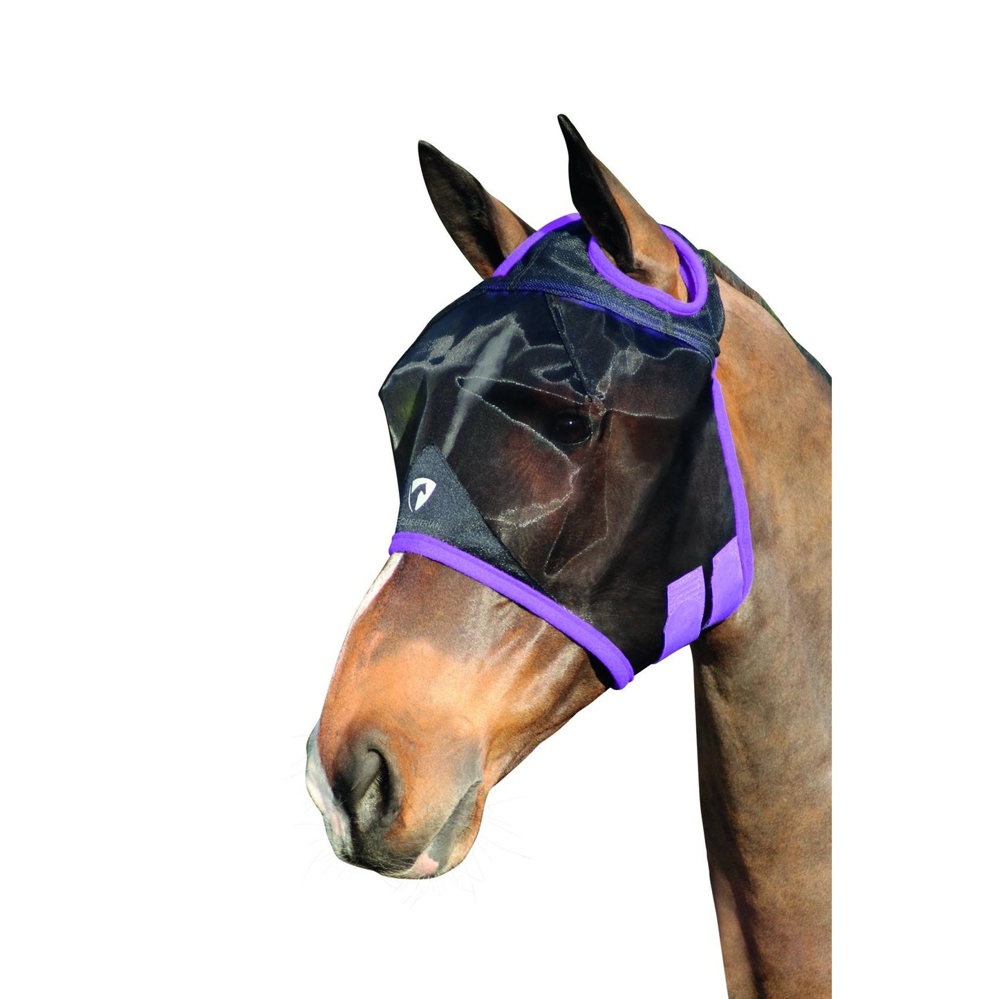 Hy Equestrian Mesh Half Mask Without Ears