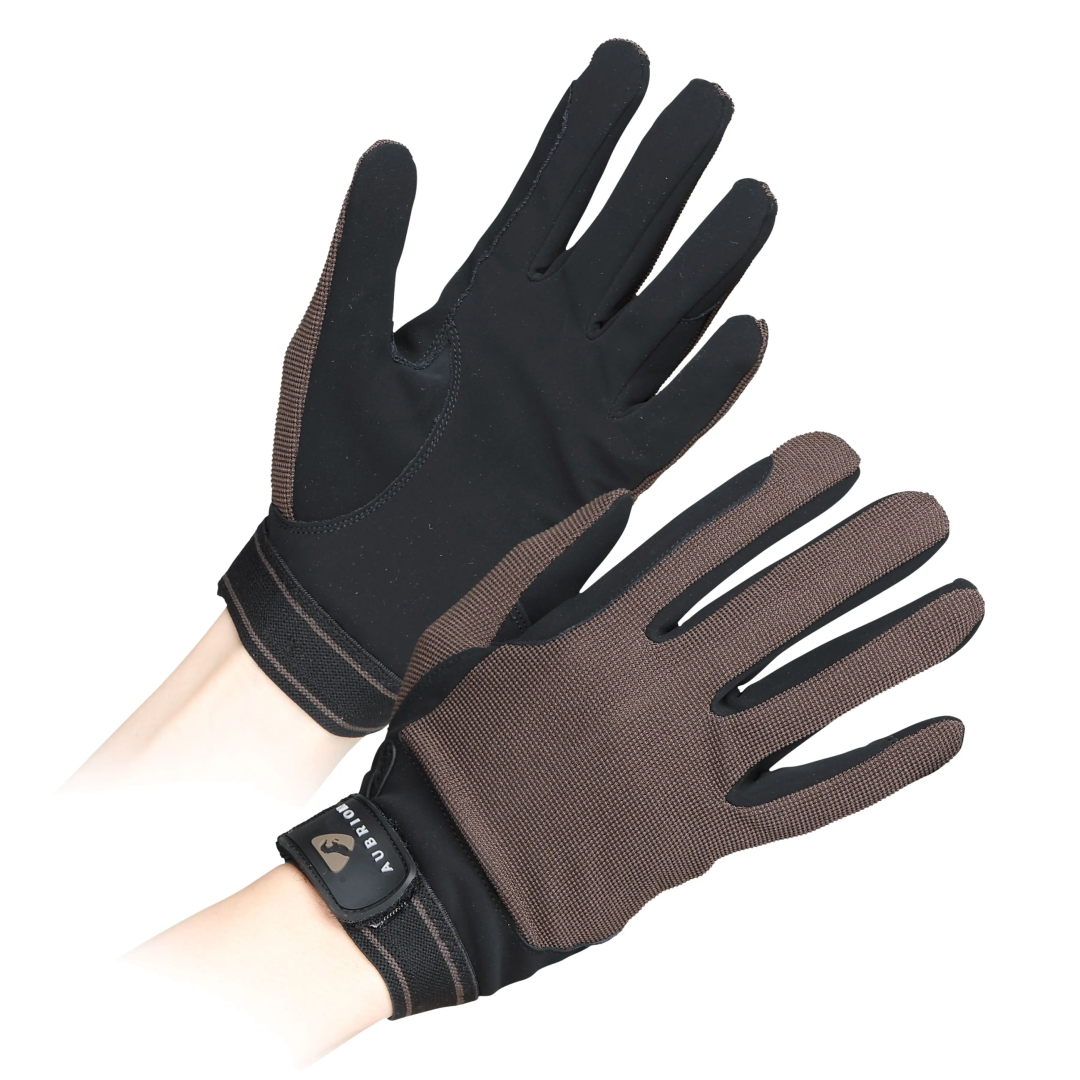 Shires Aubrion Mesh Riding Gloves
