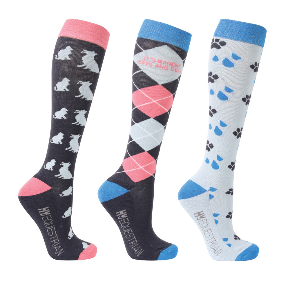 Hy Equestrian Novelty Printed Socks