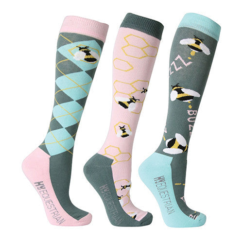 Hy Equestrian Novelty Printed Socks