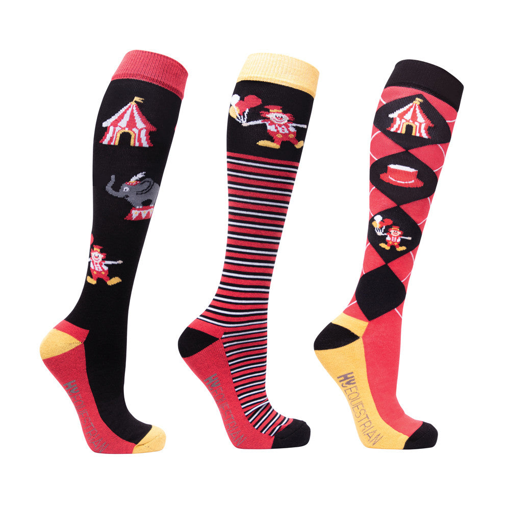 Hy Equestrian Novelty Printed Socks