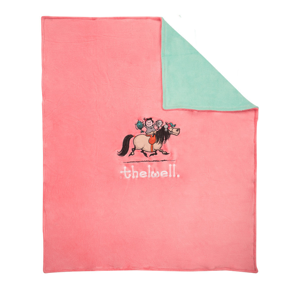 Hy Equestrian Thelwell Original Collection Fleece Blanket
