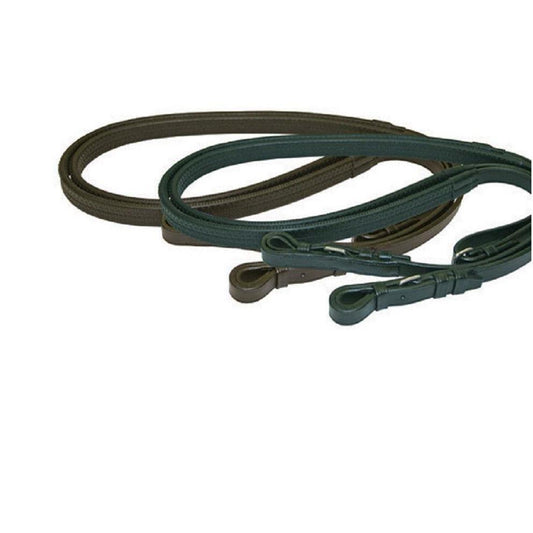 Horseware Irlanda Rambo Micklem RABER REINS CABALLO MARRÓN NEGRO MARRÓN