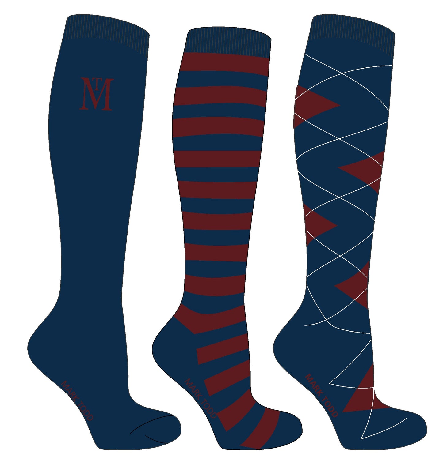 Mark Todd Socks 3 Pack