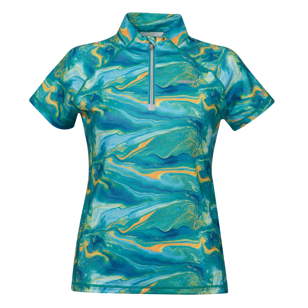 Weatherbeeta Ruby Printed Short Sleeve Top
