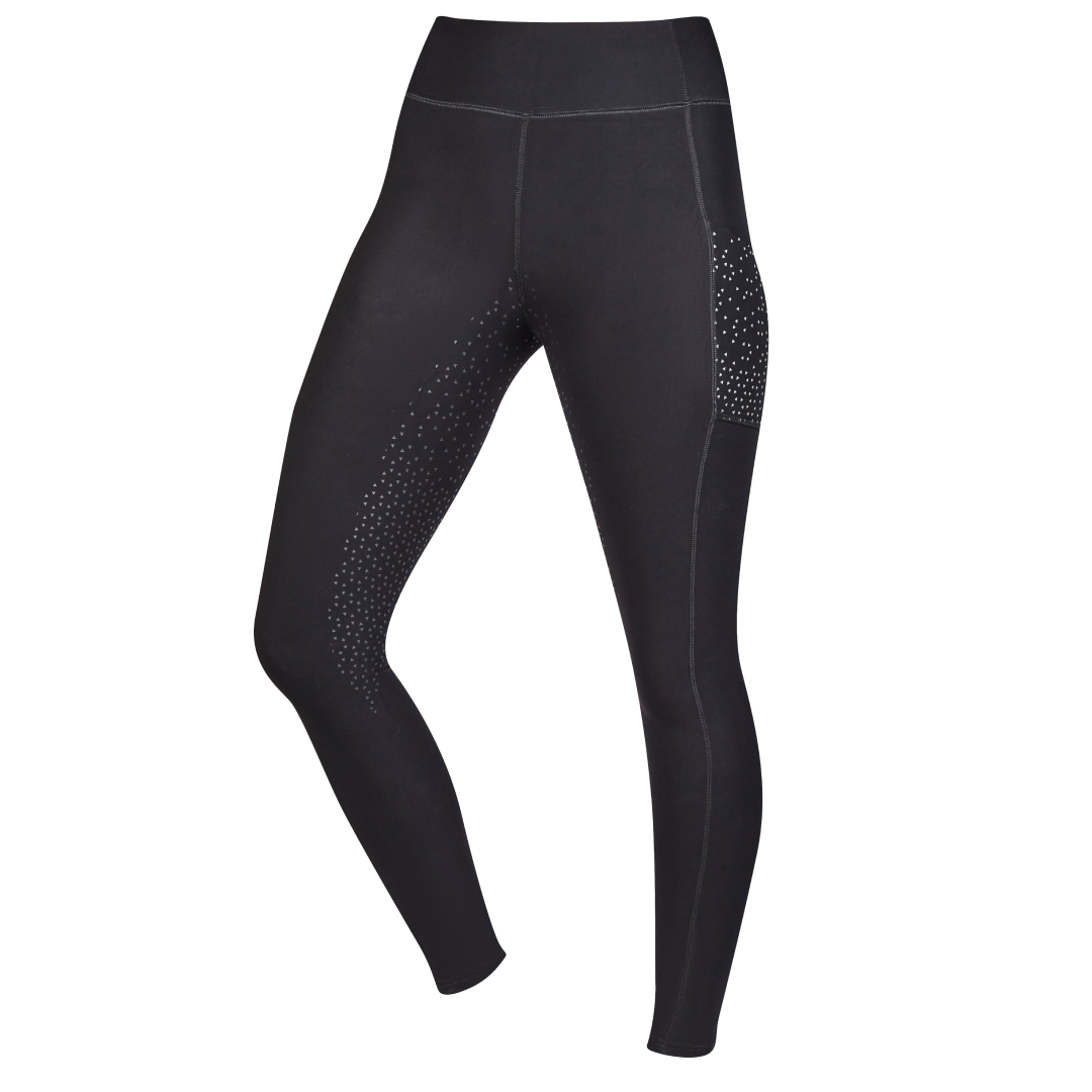 Dublin Reflective Compression High Rise Riding Tights