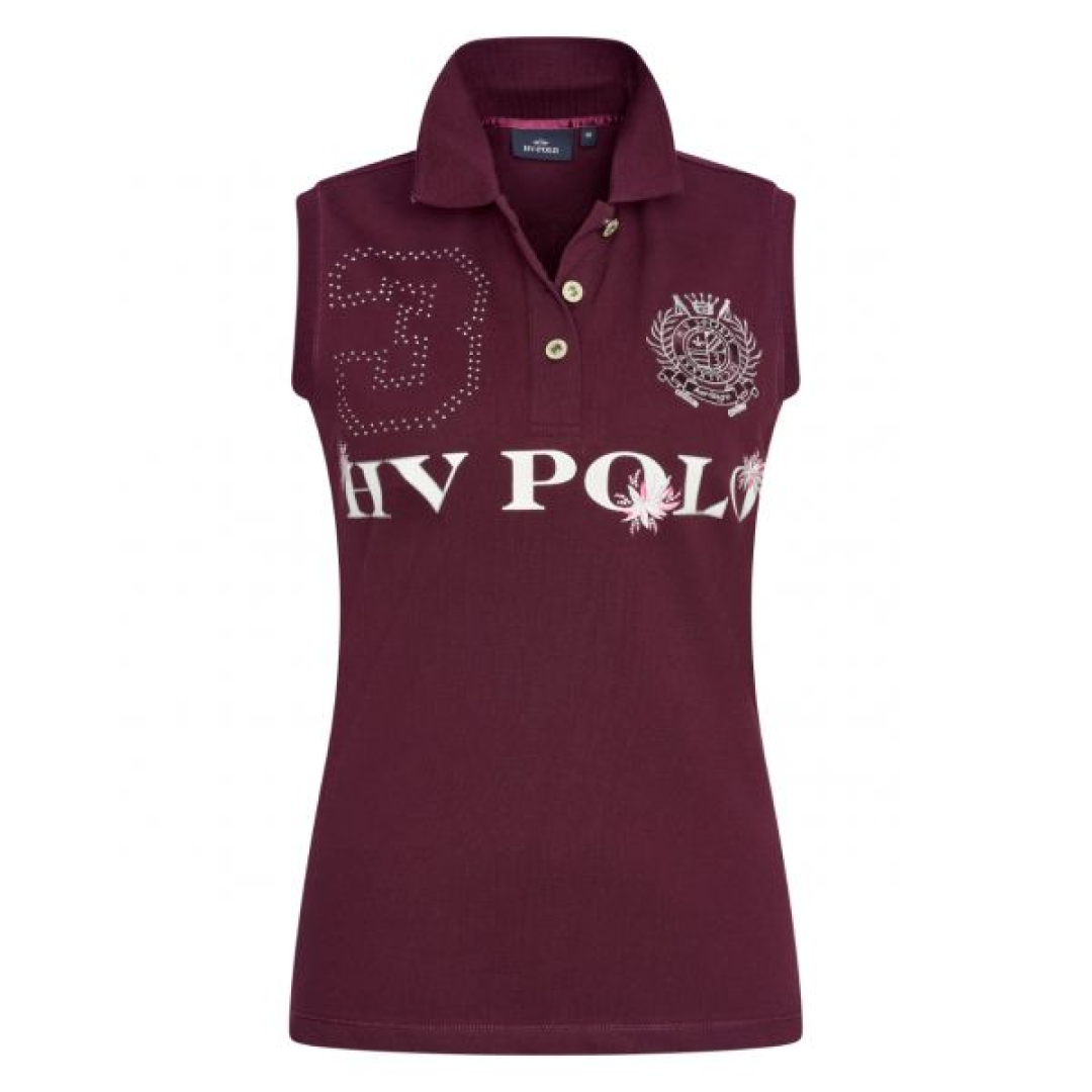 HV Polo Favouritas Palms Sleeveless Polo Shirt