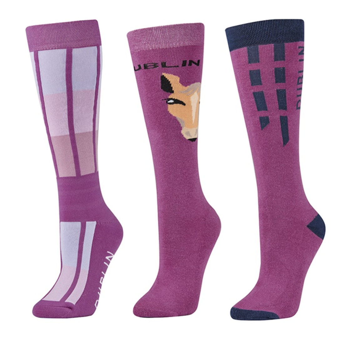Dublin 3 Pack Socks
