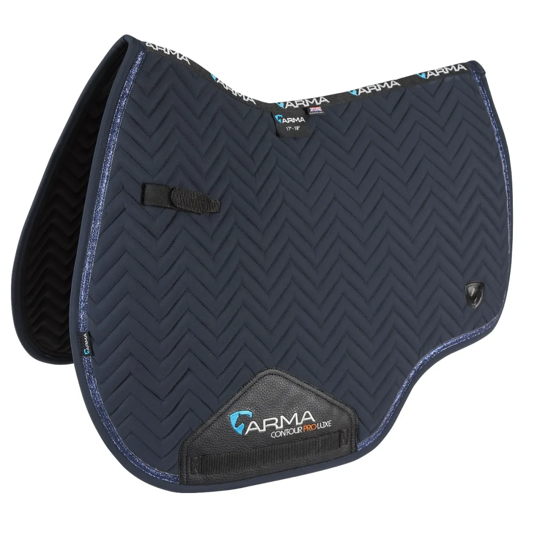 Shires ARMA Glitter Trim Saddlecloth