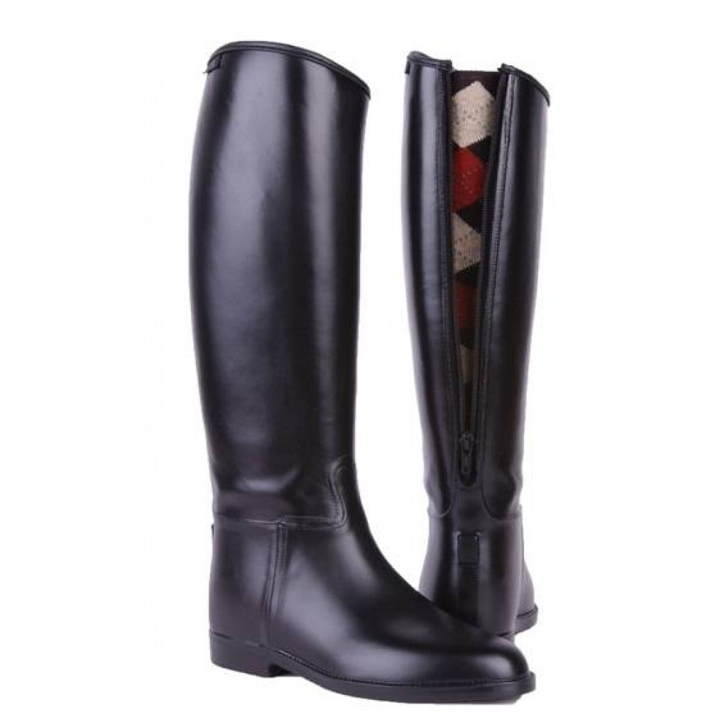 HKM Childrens & Ladies Riding Boots with Zip - Short/Small