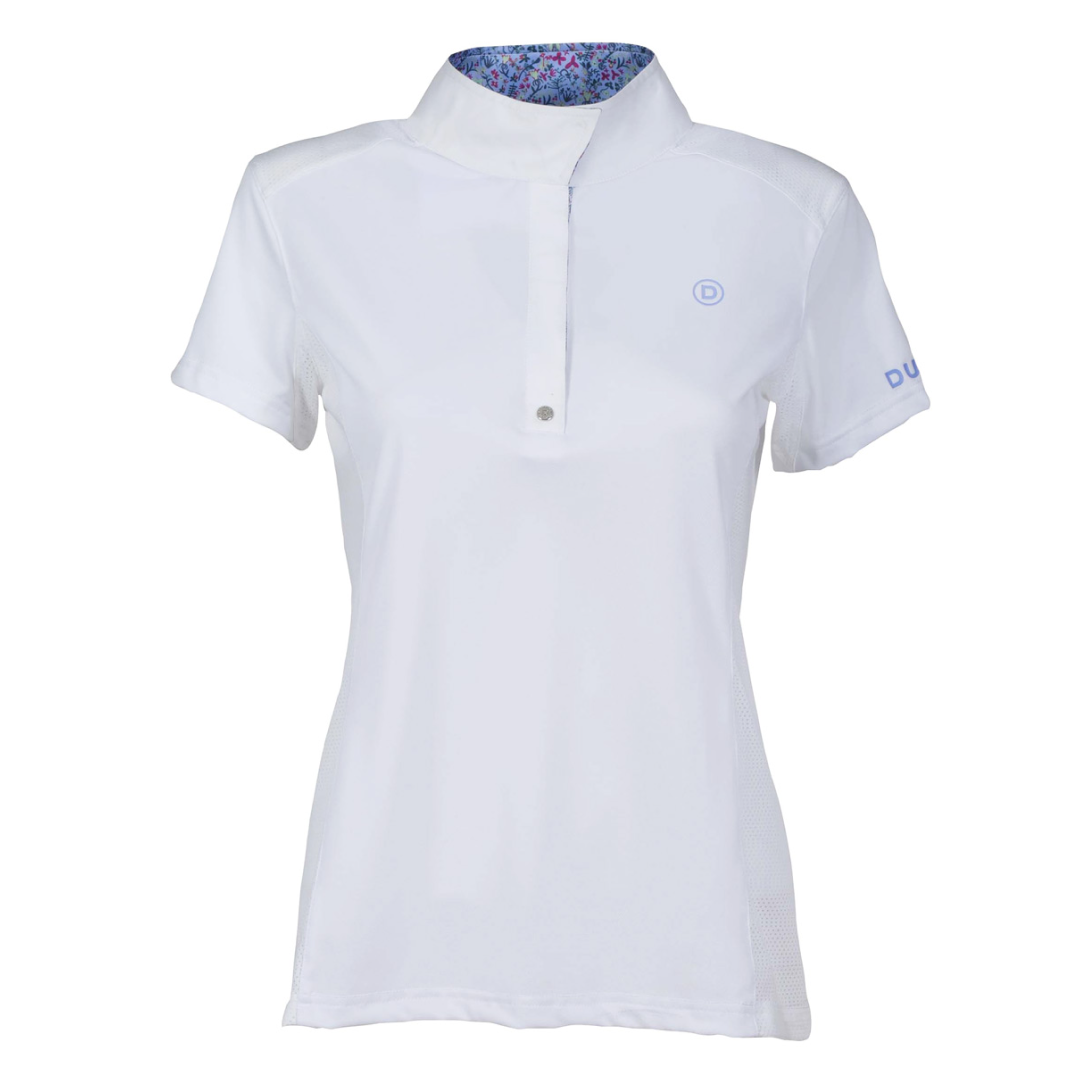 Dublin Andrea Short Sleeve Competition Printed Inner Collar Shirt