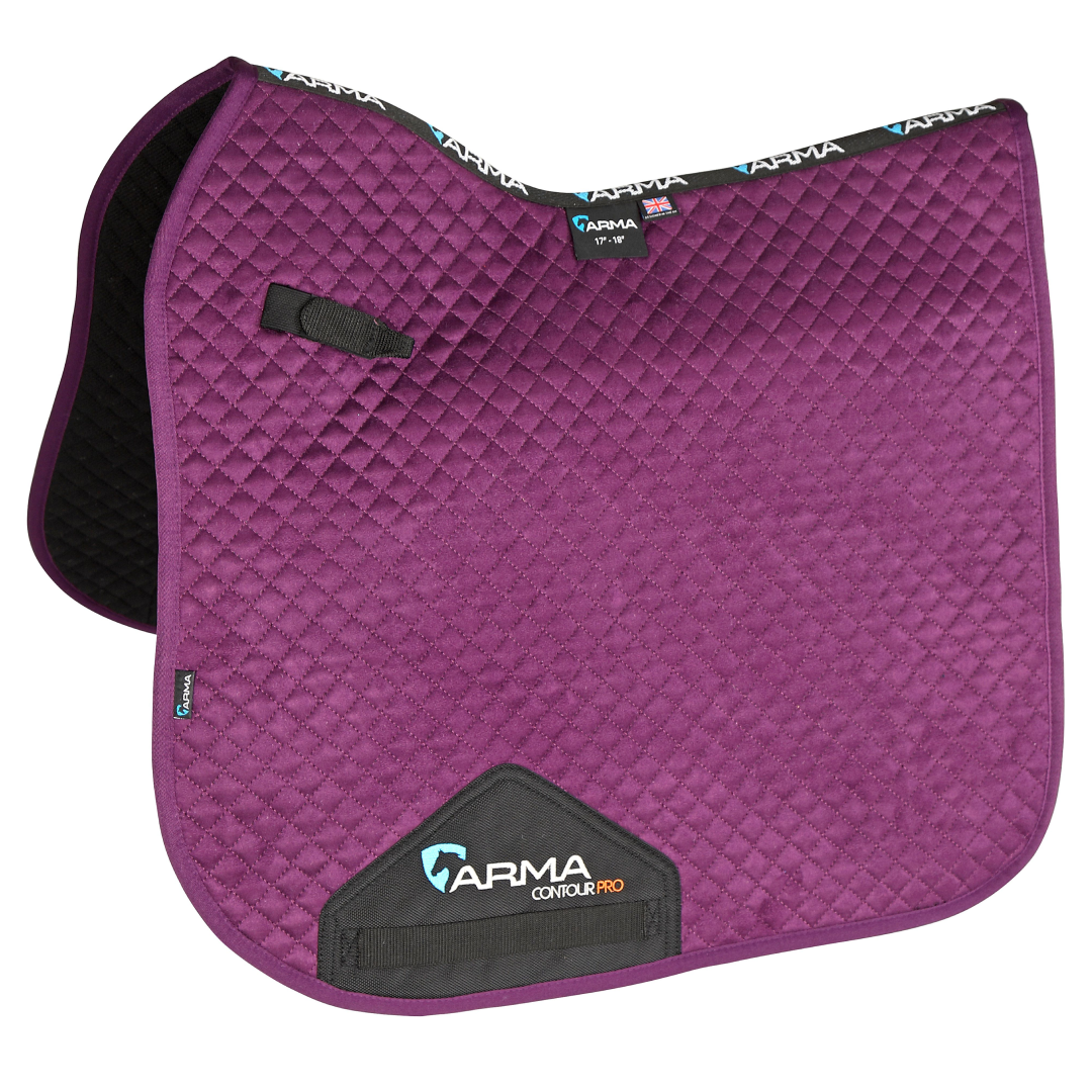 Shires ARMA Suede Dressage Saddlecloth