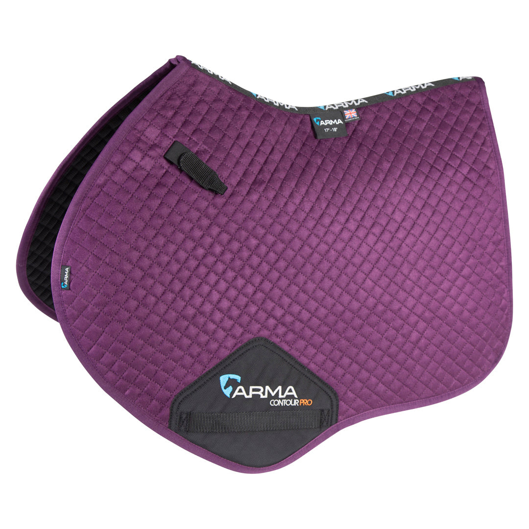 Shires ARMA Suede Jump Saddlecloth