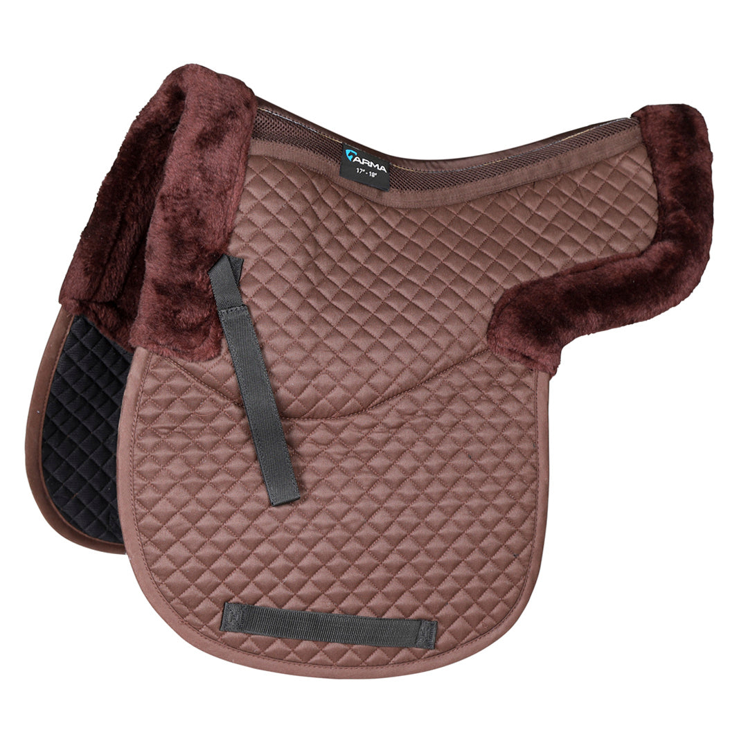 Shires ARMA Half Lined Fleece Numnah