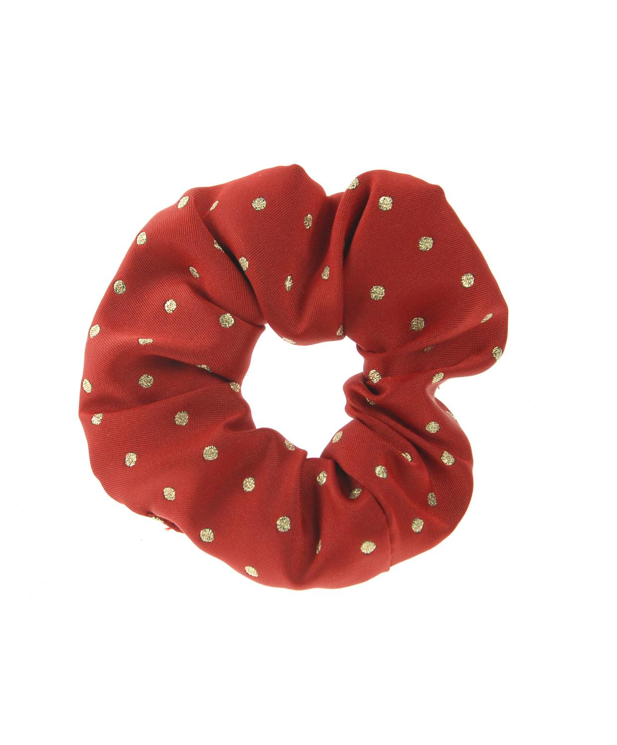 ShowQuest Lurex Spot Scrunchie
