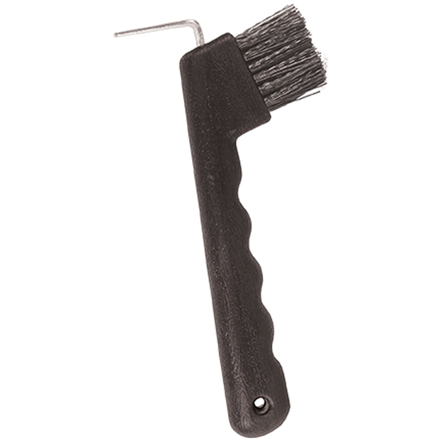 Perry Equestrian Hoof Pick & Brush with Wave Grip Handle