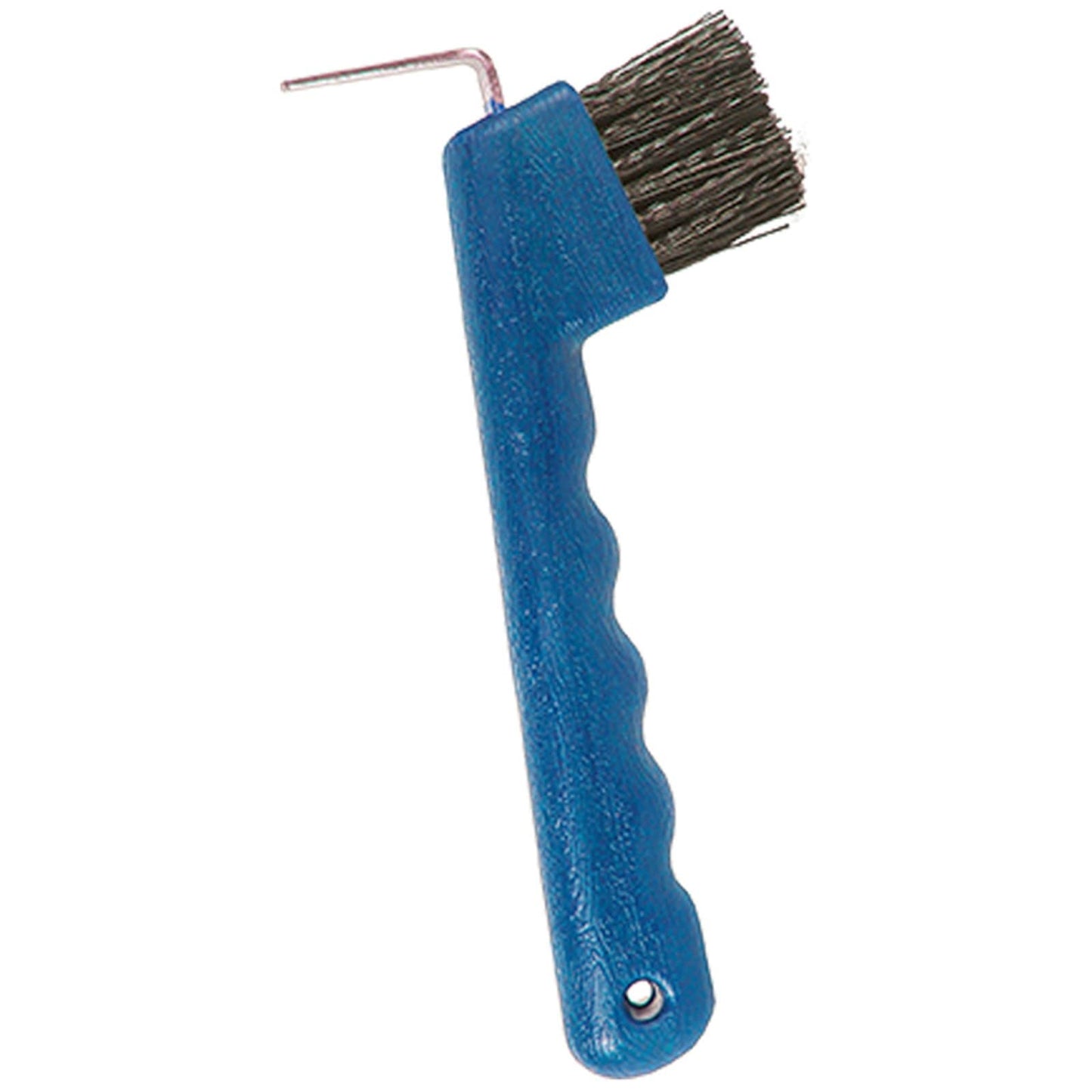 Perry Equestrian Hoof Pick & Brush with Wave Grip Handle