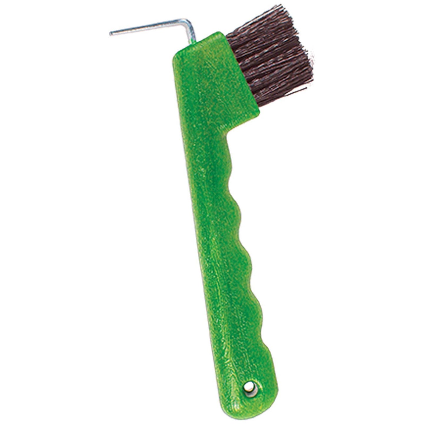 Perry Equestrian Hoof Pick & Brush with Wave Grip Handle