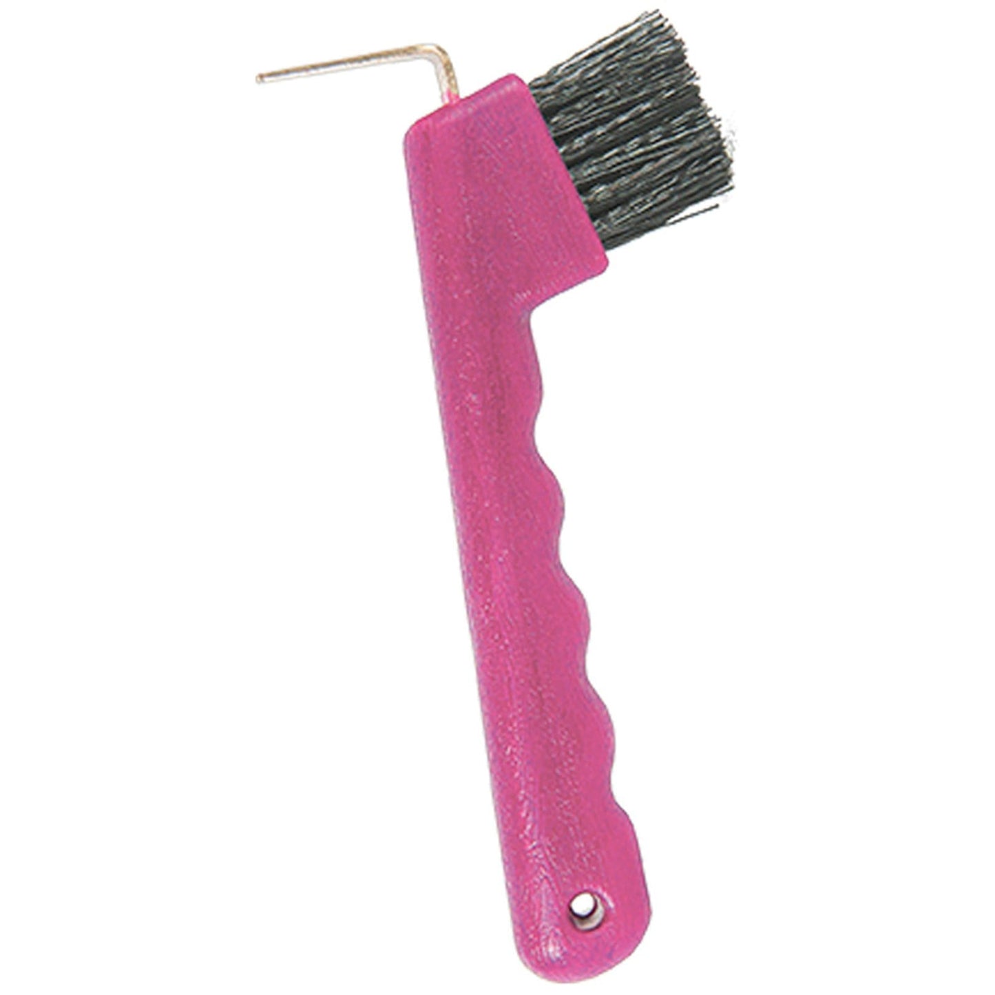Perry Equestrian Hoof Pick & Brush with Wave Grip Handle