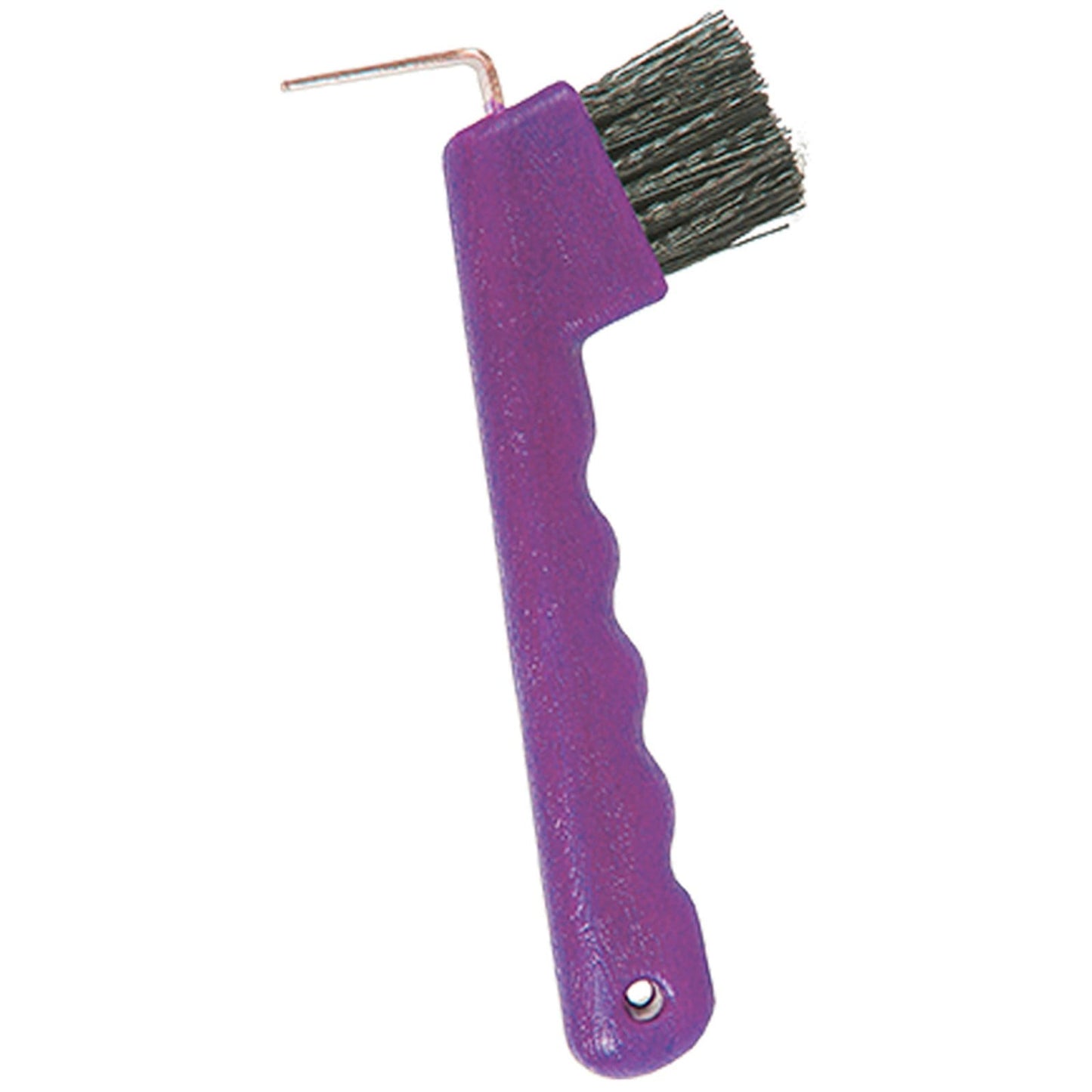 Perry Equestrian Hoof Pick & Brush with Wave Grip Handle