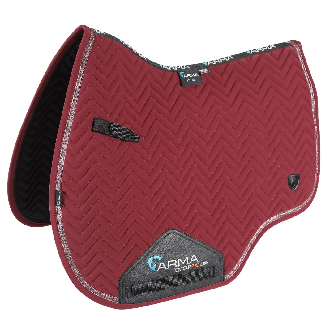Shires ARMA Glitter Trim Saddlecloth