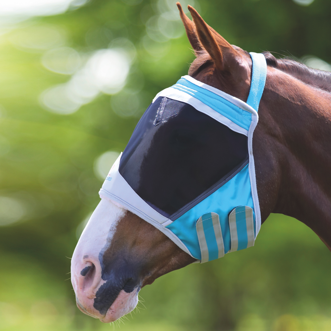 Shires FlyGuard Pro Fine Mesh Earless Fly Mask