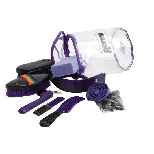 Roma Cylinder 9 Piece Grooming Kit