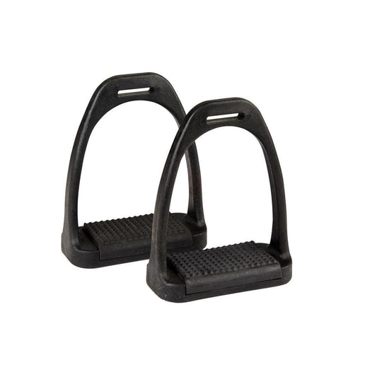 Korsteel Polymer Stirrup Irons with Coloured Treads