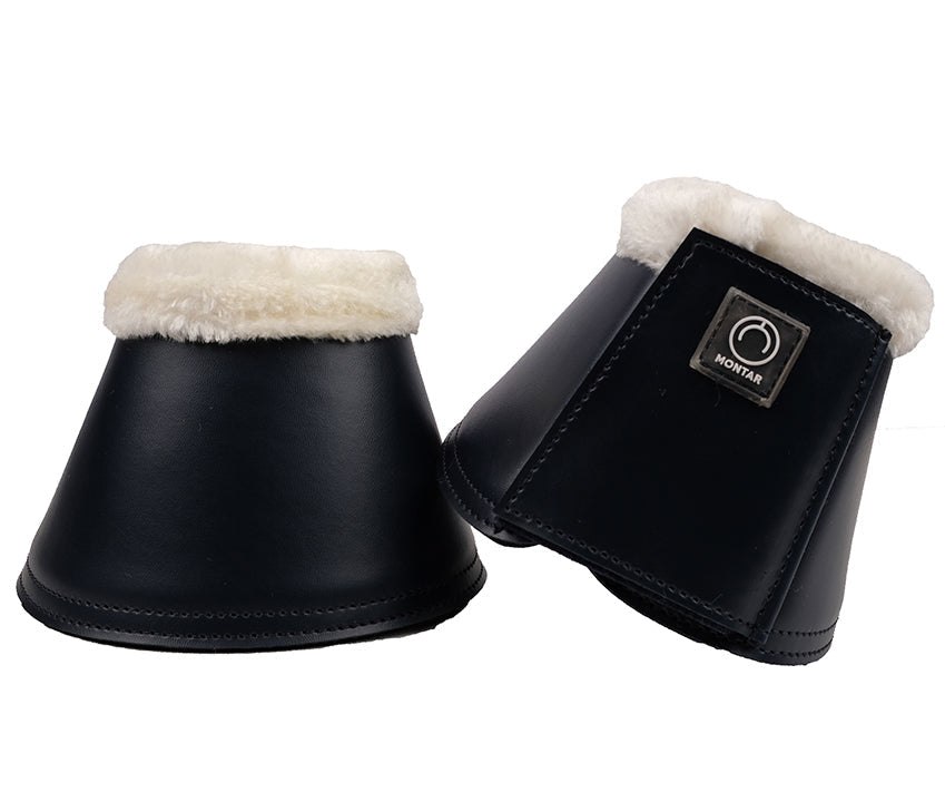 Montar PU Smooth Leather Bell Boots