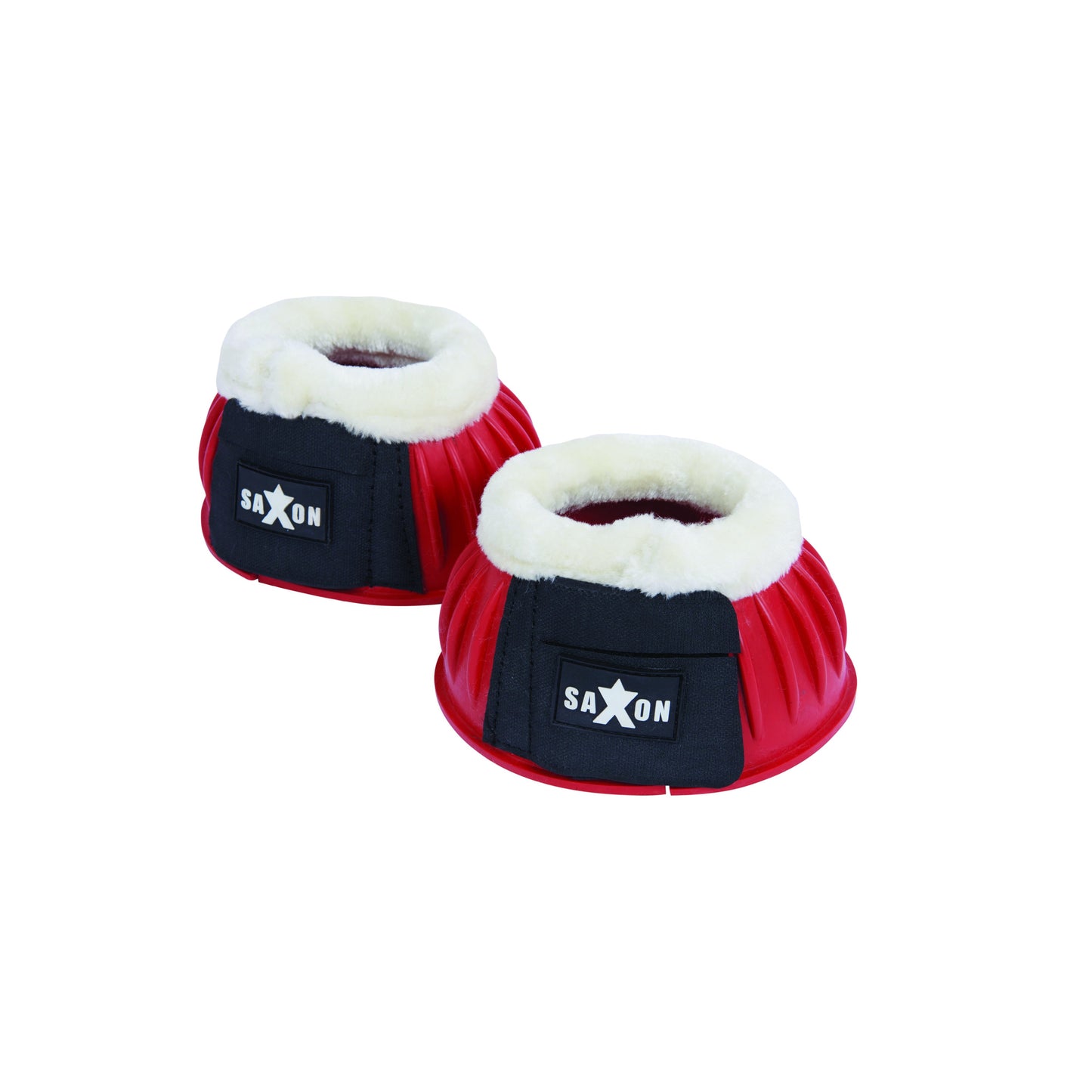 Saxon Fleece Trim Rubber Bell Boots
