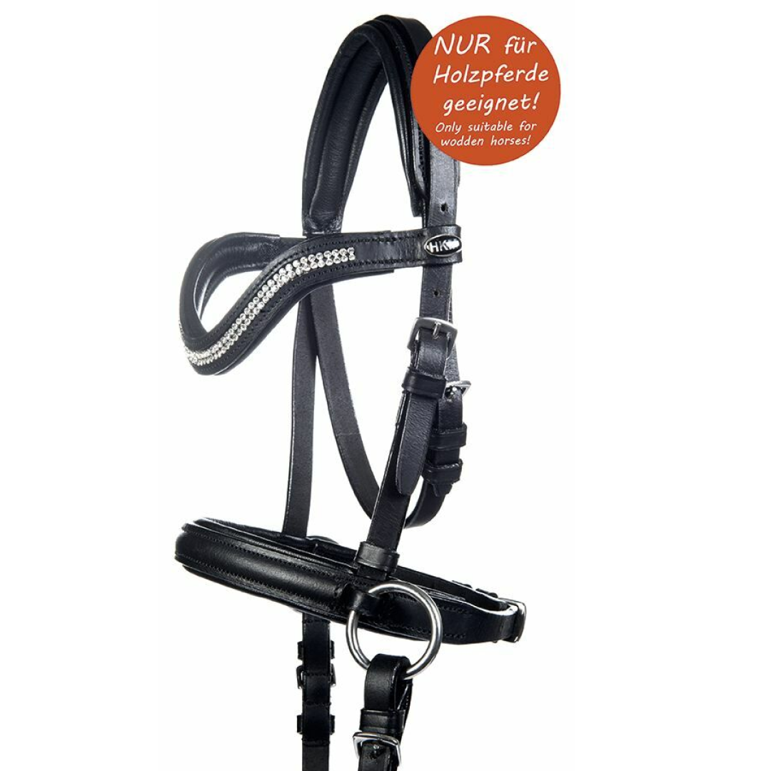 HKM Funny Horse Bitless Bridle - Toy Horse
