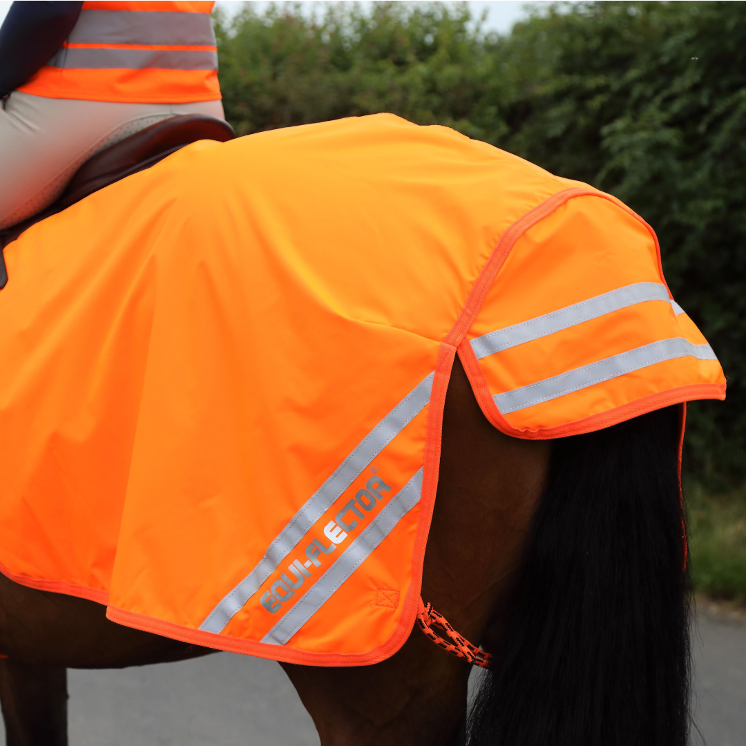 Shires EQUI-FLECTOR Mesh Exercise Sheet