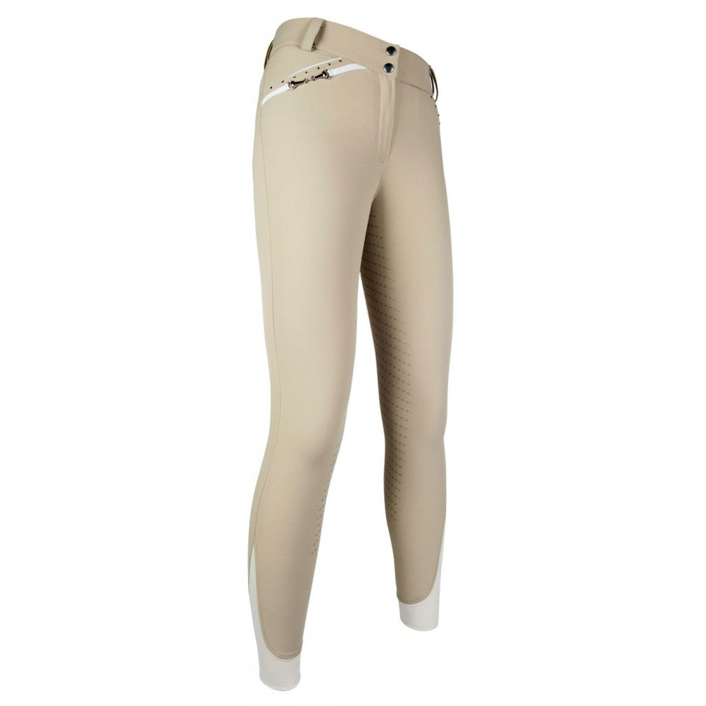 HKM Ladies Riding breeches-Santa Rosa PAM function- Silicone Full Seat