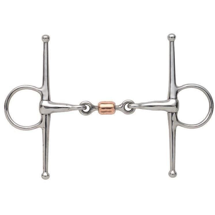 Schirs Cheek Snaffle con maní de cobre