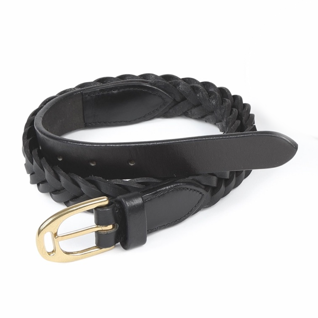 Shires Aubrion Plaited Leather Belt