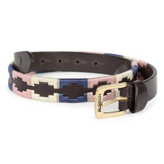 Shires Aubrion Drover Skinny Polo Belt
