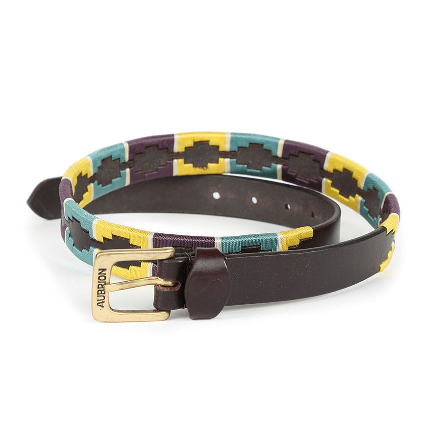 Shires Aubrion Drover Skinny Polo Belt
