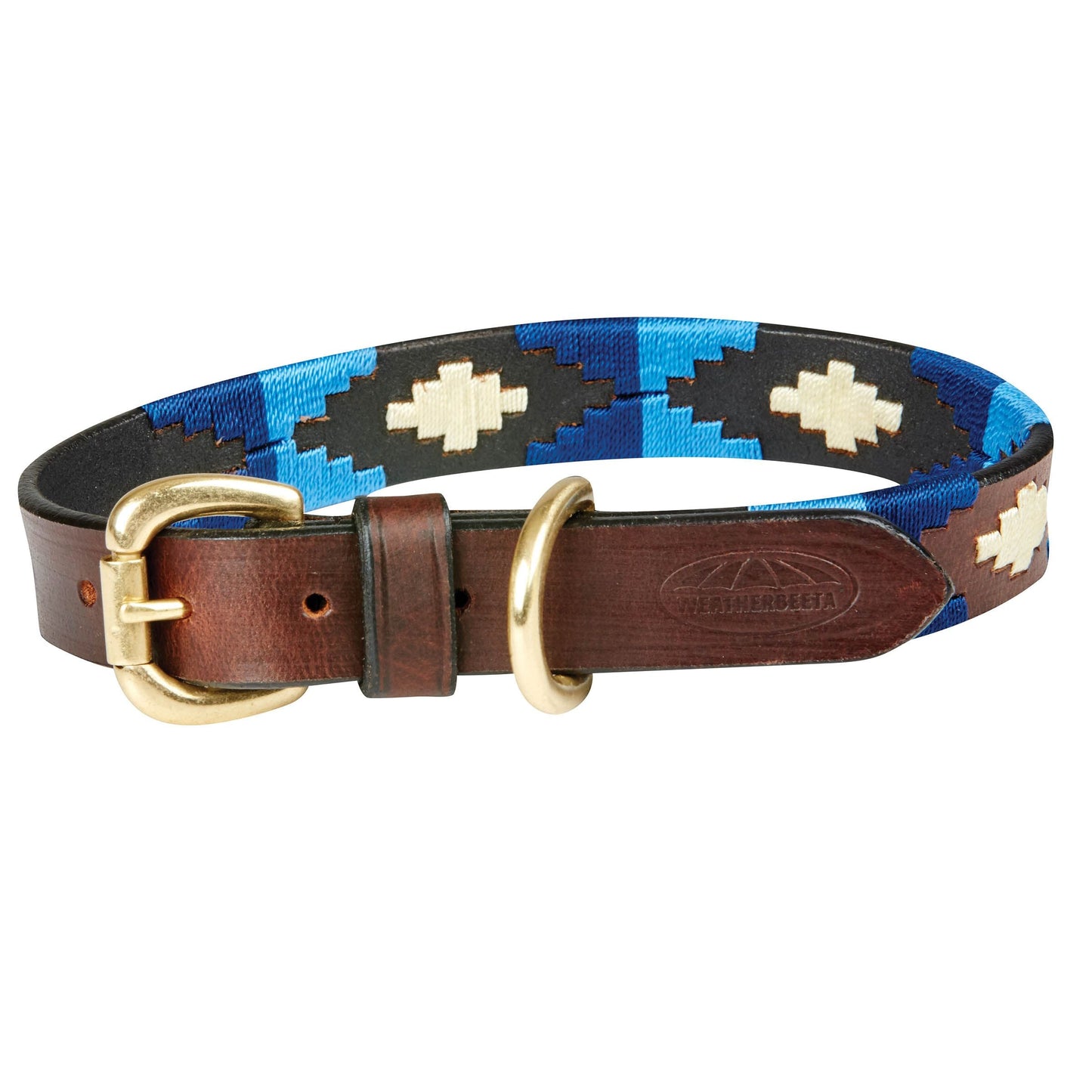 Weatherbeeta Polo Leather Dog Collar