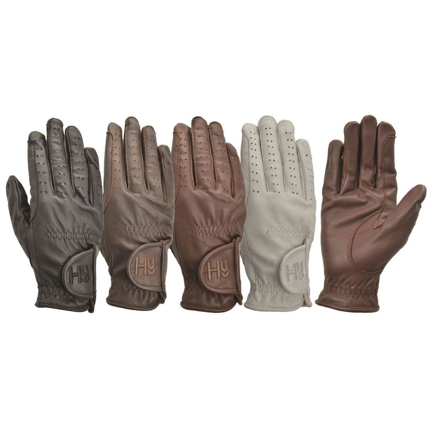 Hy5 Children's Leather Riding Gloves