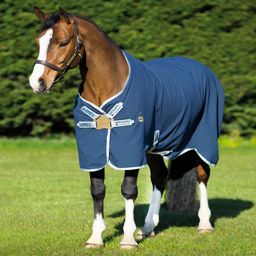 Horseware Ireland Rambo Helix Sheet with Disc Front Closure