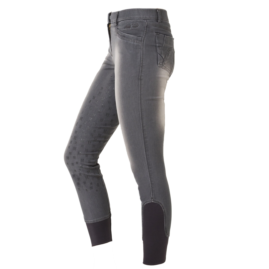 Mark Todd Ladies Silicone Full Seat Denim Breeches